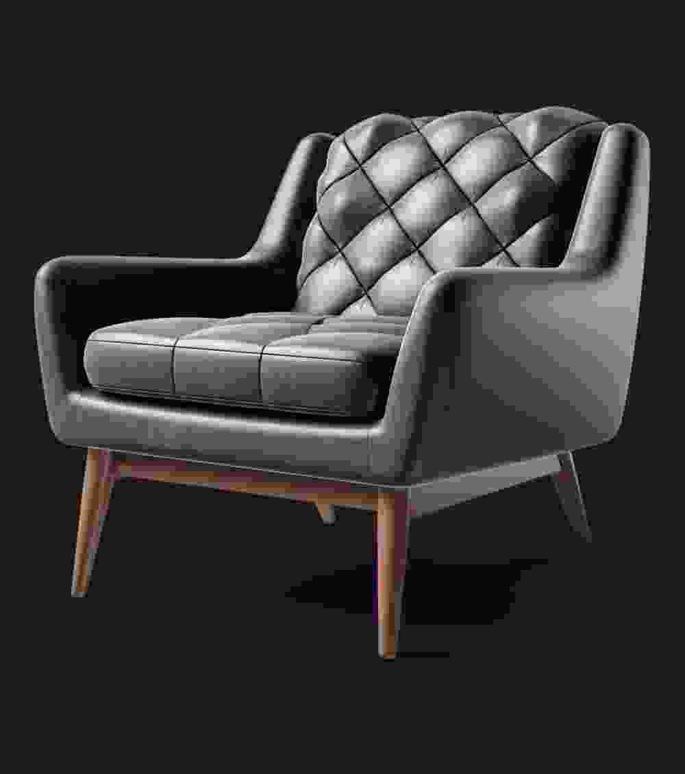 Office Leather Sofa